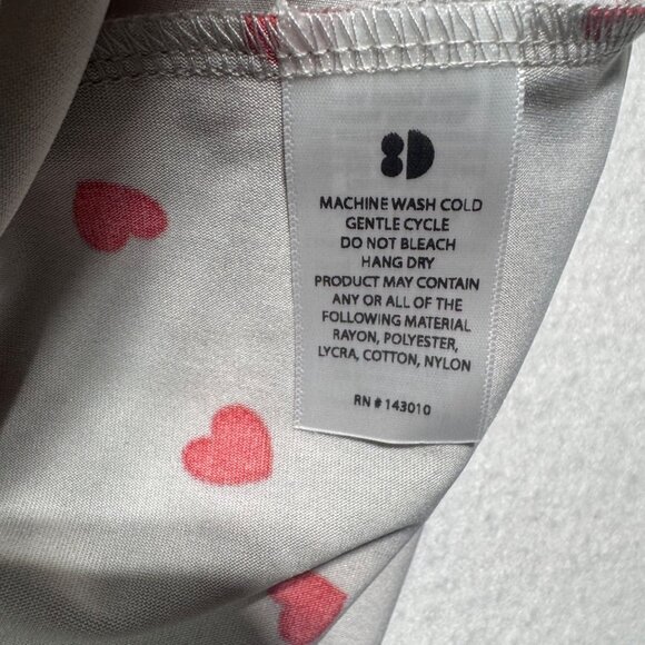 Dotdotsmile Dress Size 2T Gray with Red Hearts New with Tags - Picture 5 of 7